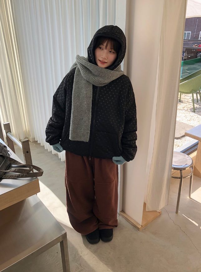 Ryukit Basic Wool Knit Muffler