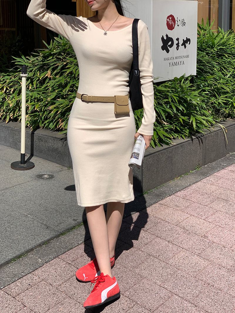 [MADE] Jardic Back Long Dress