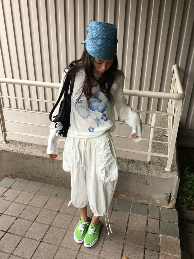 Kale check bandana (2color)