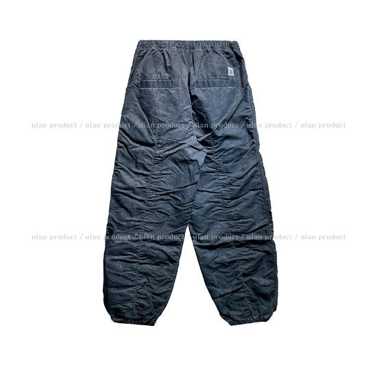 Piper shirring nylon jogger pants