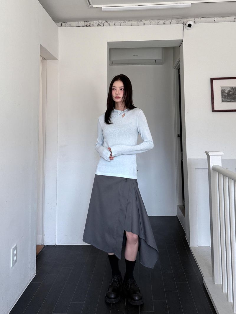  CUTTING DRAPE SKIRT