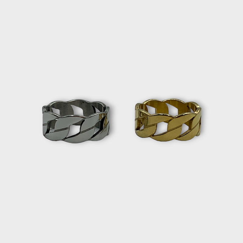 ASCLO(エジュクロ)の「ASCLO Two Chain Ring (2color)(Accessories)」