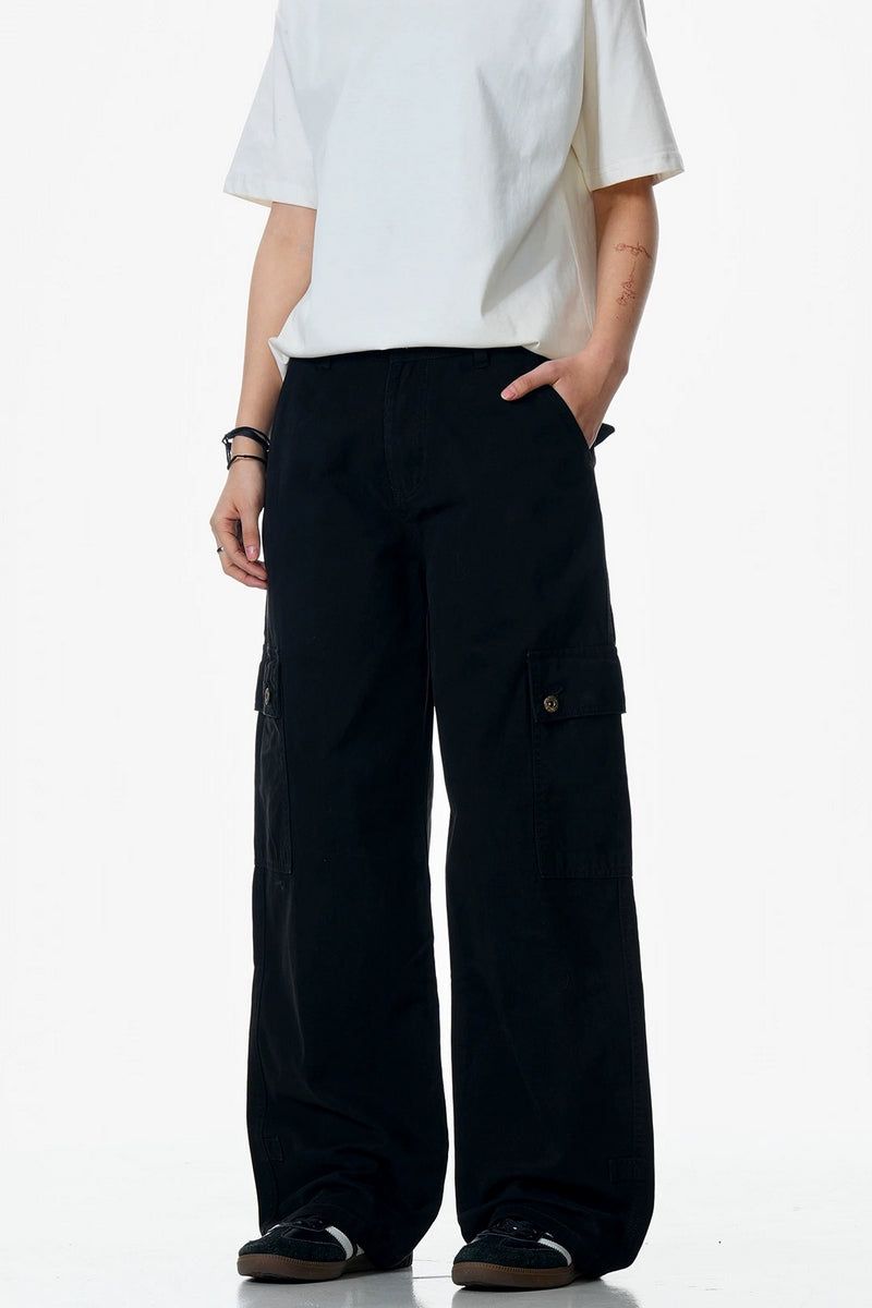 CZ Basicsの「High-Street Washed Black Cargo Pants(Pants)」