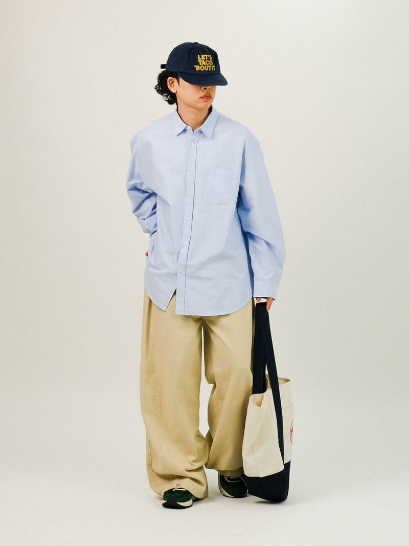 ON Snap Wide Cotton Pants