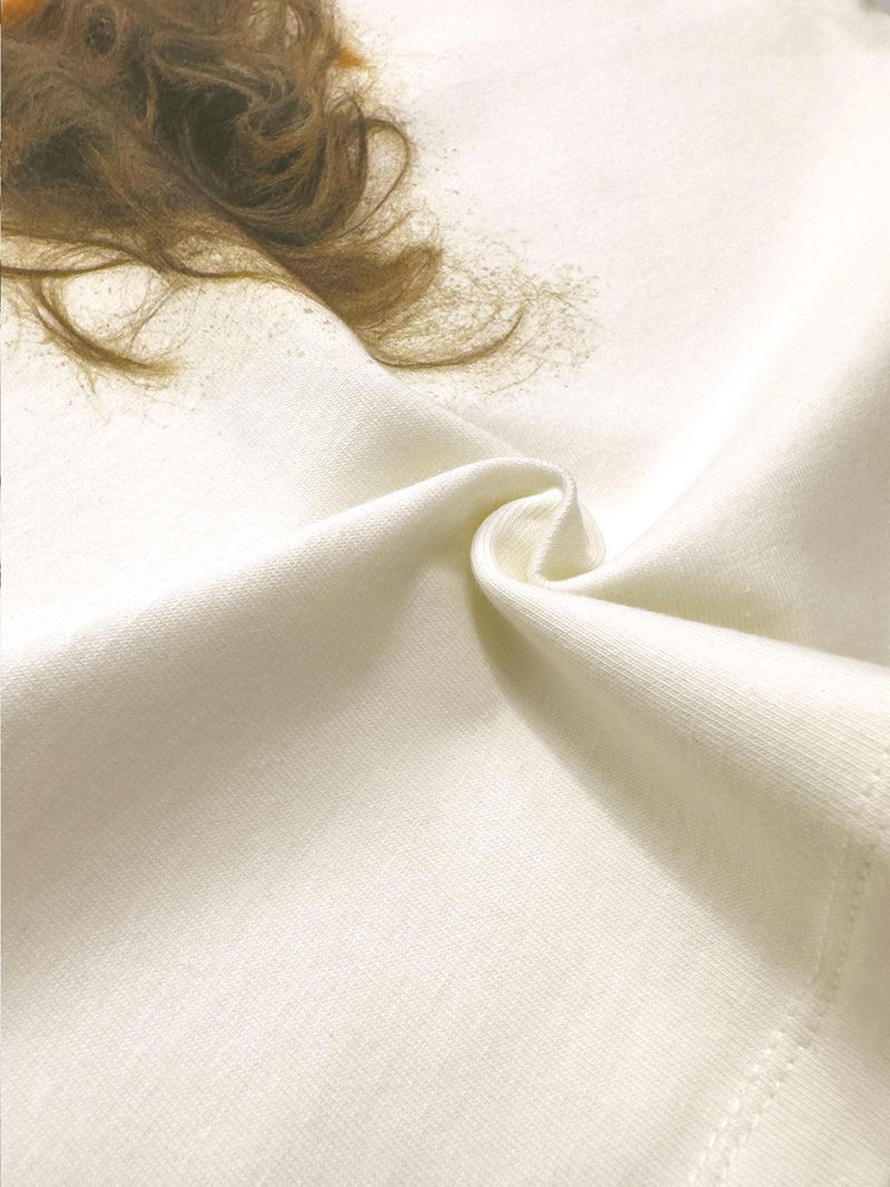 Heart Hair Tee IVORY
