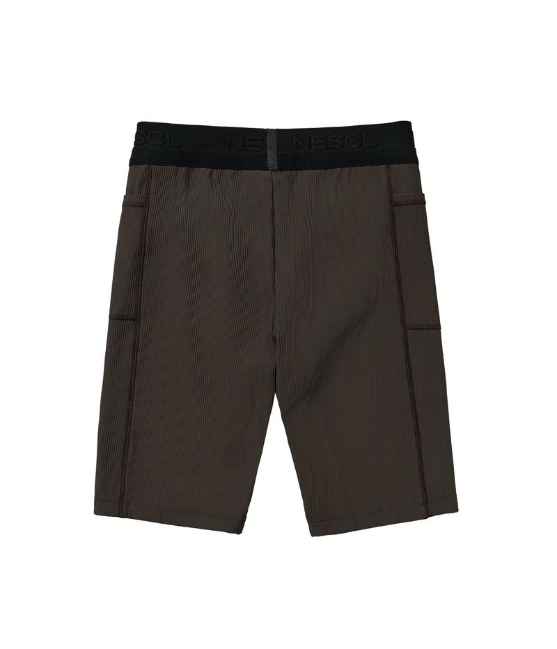 Performance Racing Logo Half Tights (Brown)