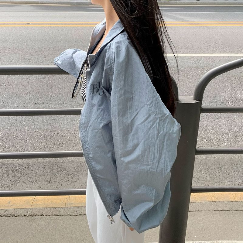 [Bellide made] Two-Way Anorak Windbreaker