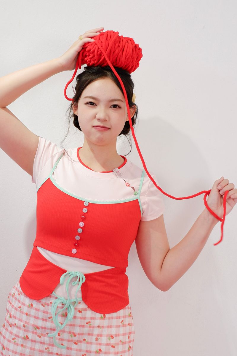 Double Scoop Camisole  (Red)