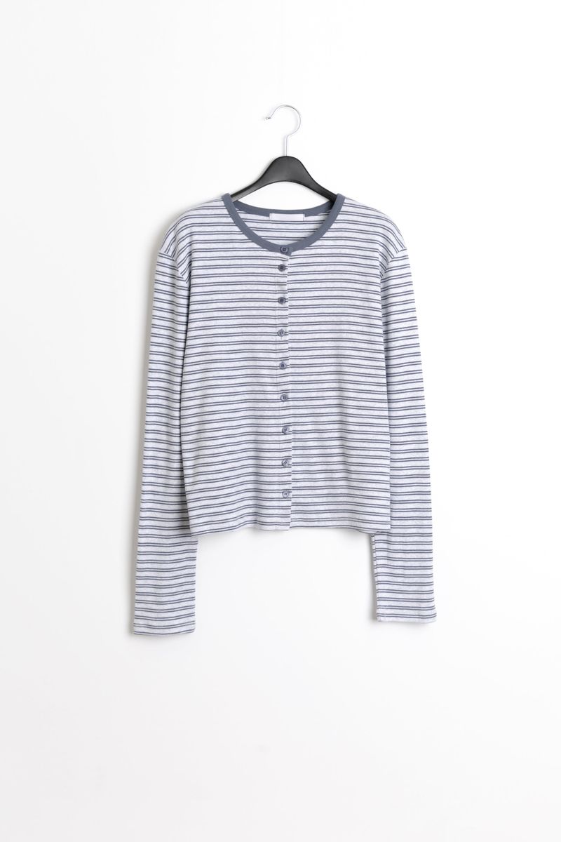 pastel stripe cardigan(3colors)