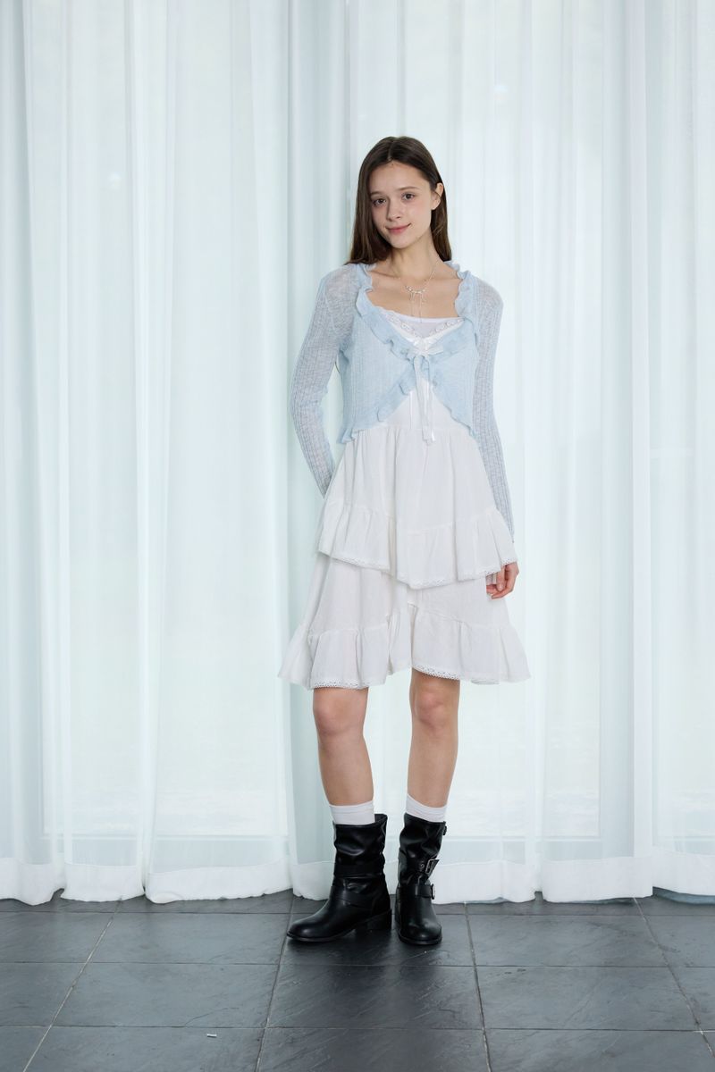 PETITE FLUFF BOLERO