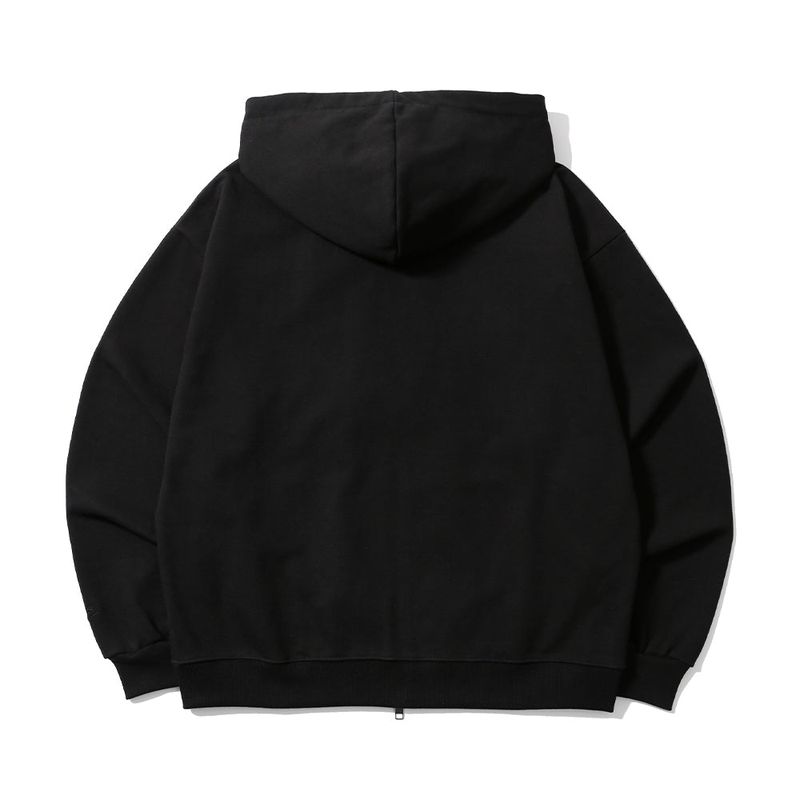 RIVET POCKET HOODIE ZIP-UP