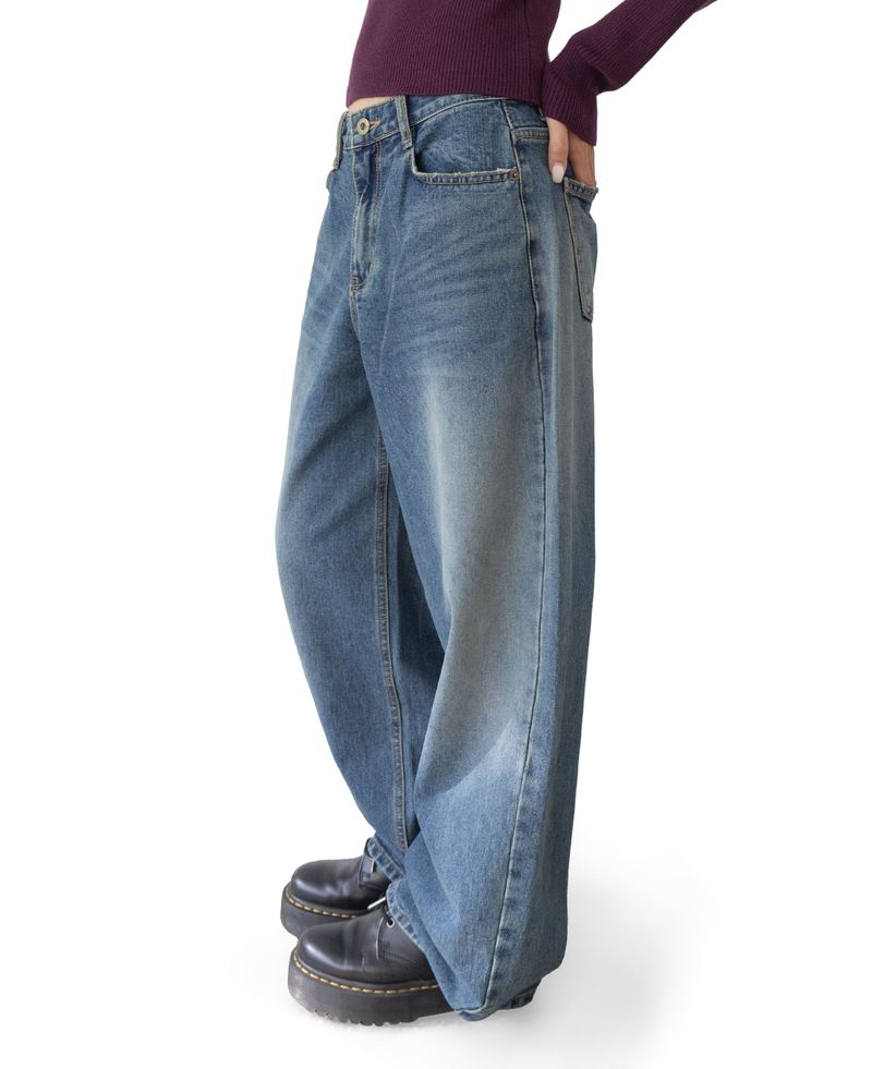 Bana Balloon Wide Denim Pants