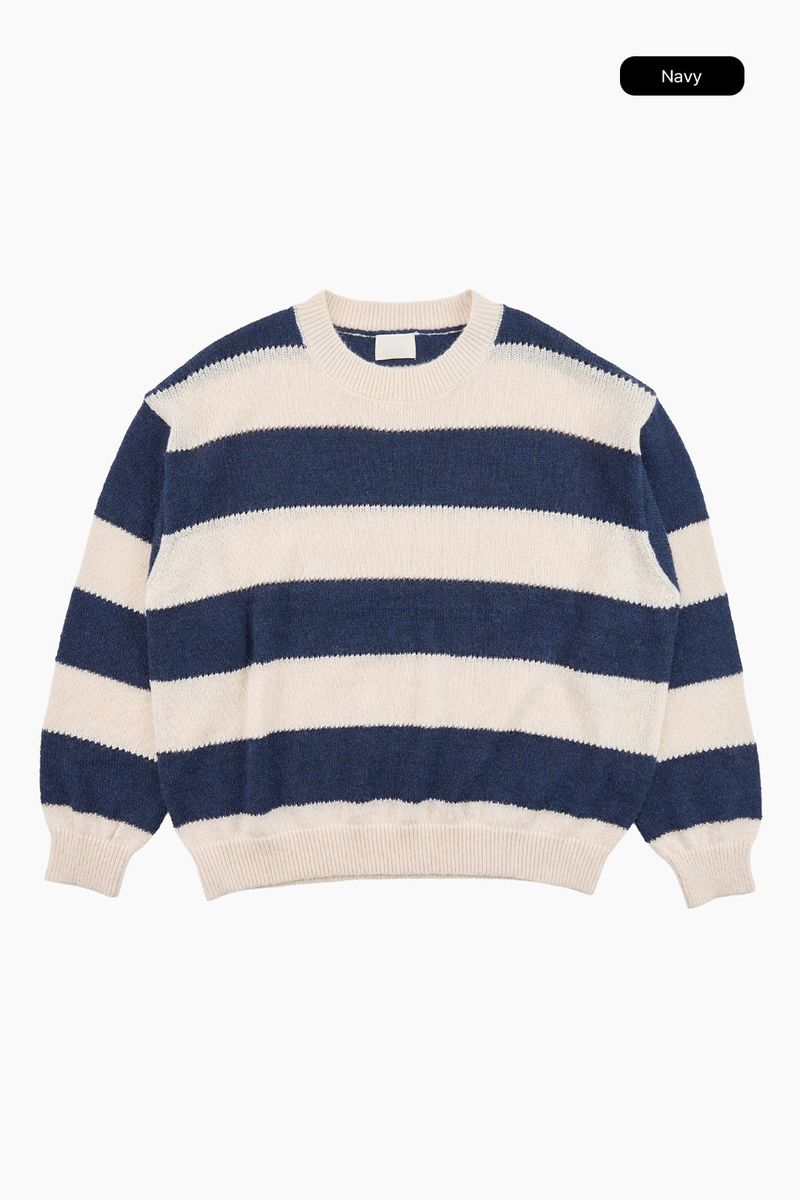 Moss stripe knit