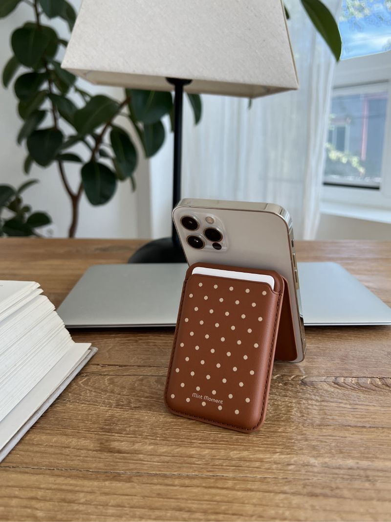 [MADE]ドットスタンド MagSafe対応 iPhoneウォレット