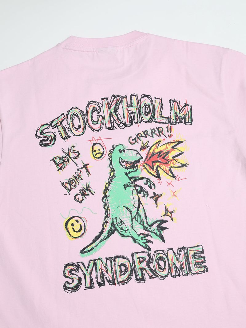 DON'T CRY TEE - PINK