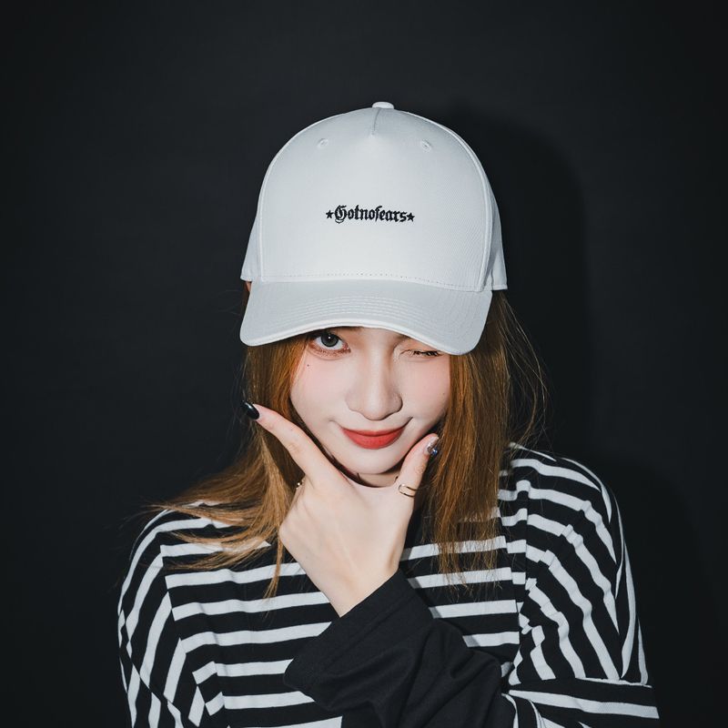 MINI LOGO-EMBROIDERED DAD CAP
