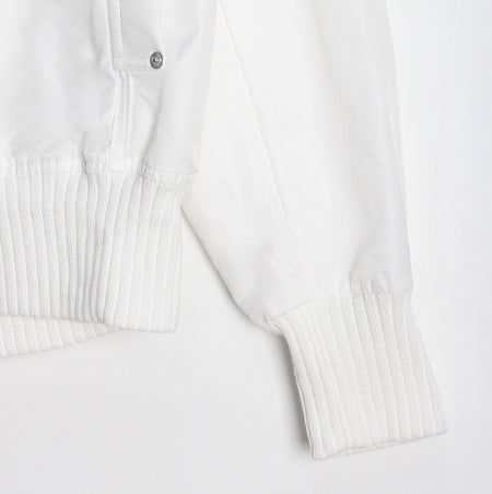 Hi-Lo Zipper Banded Jacket