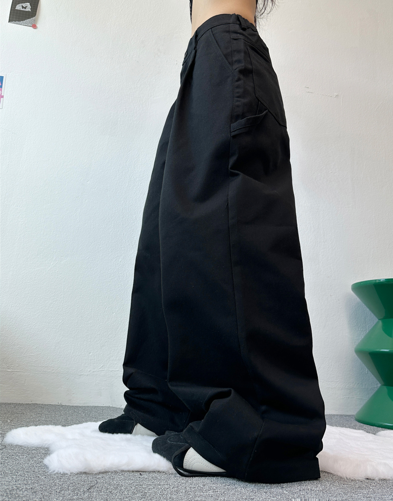 CARPENTER WORK BANDING PANTS🖤🩶💛 - 3 COLORS