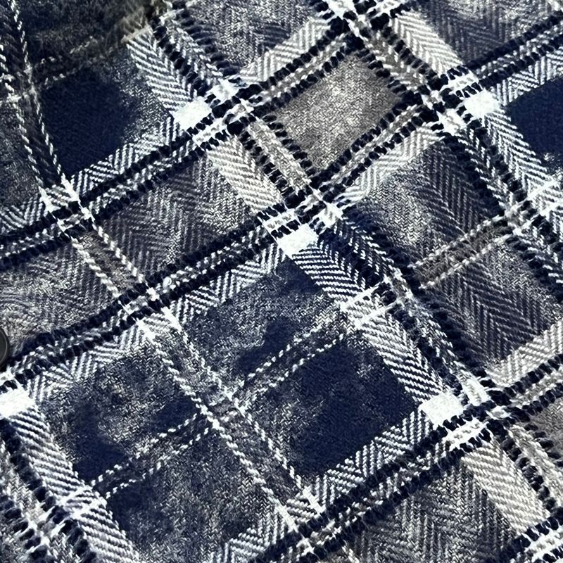 grunge burner check shirt_blue