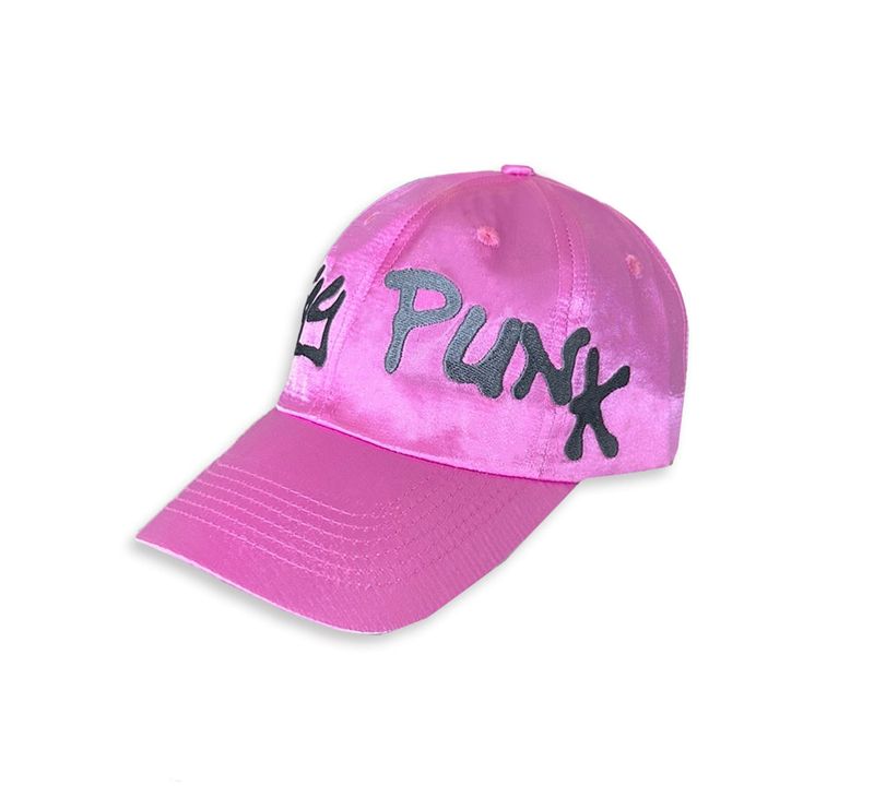stay punk nylon ball cap [pink]