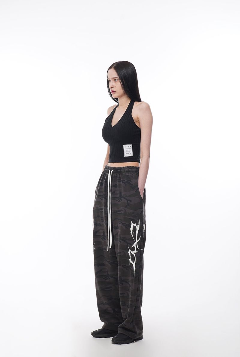 THUNDER LOGO CAMO PANTS