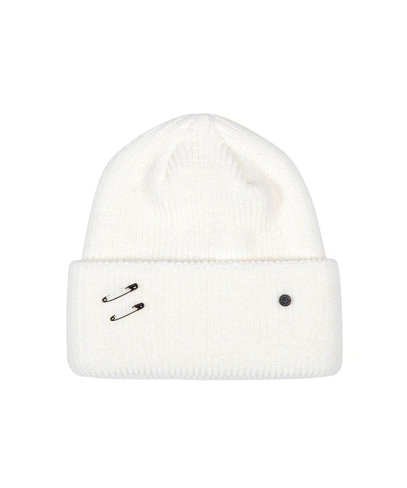 BBD Signature Custom Long Beanie (White)