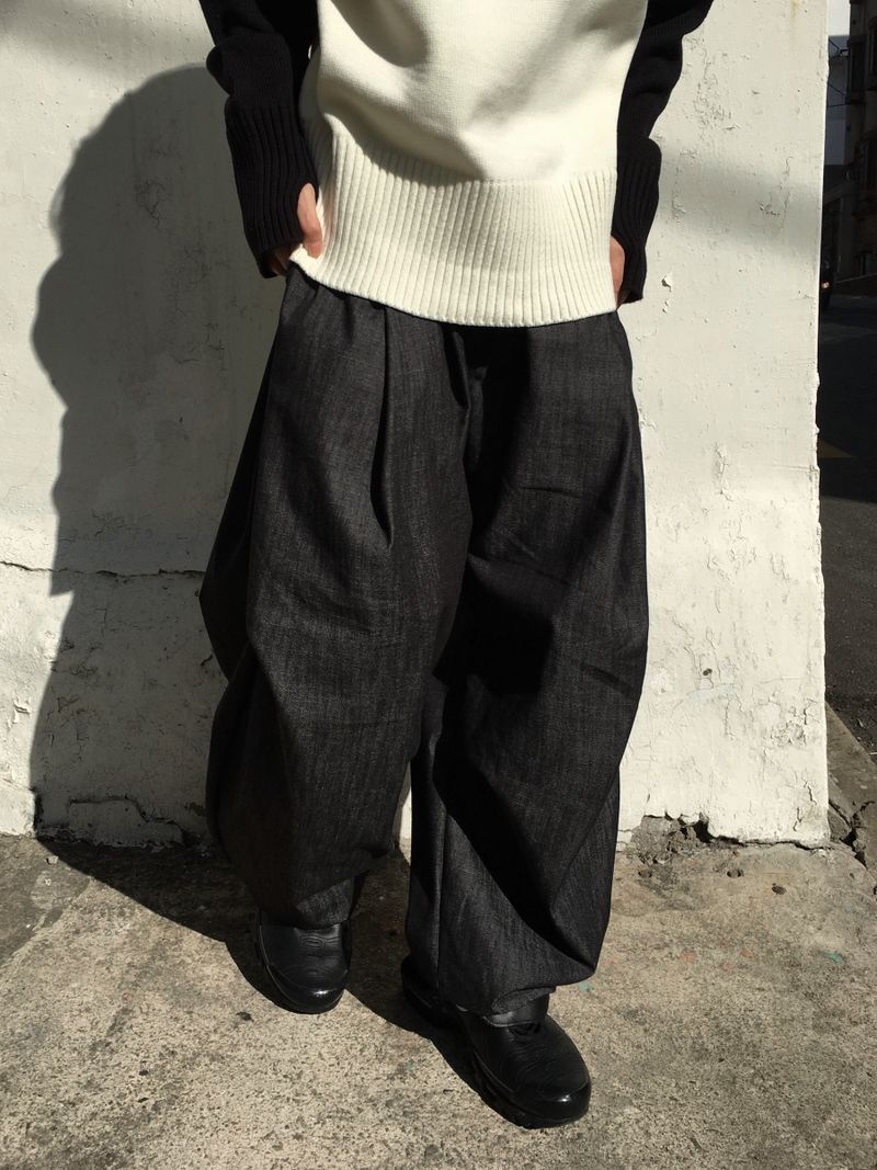 Filua Pintuck Wide Balloon Pants 2C
