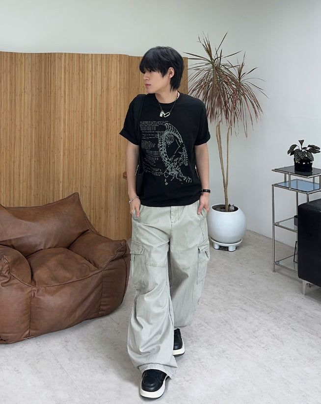 Luca Vintage Panel Cargo Pants