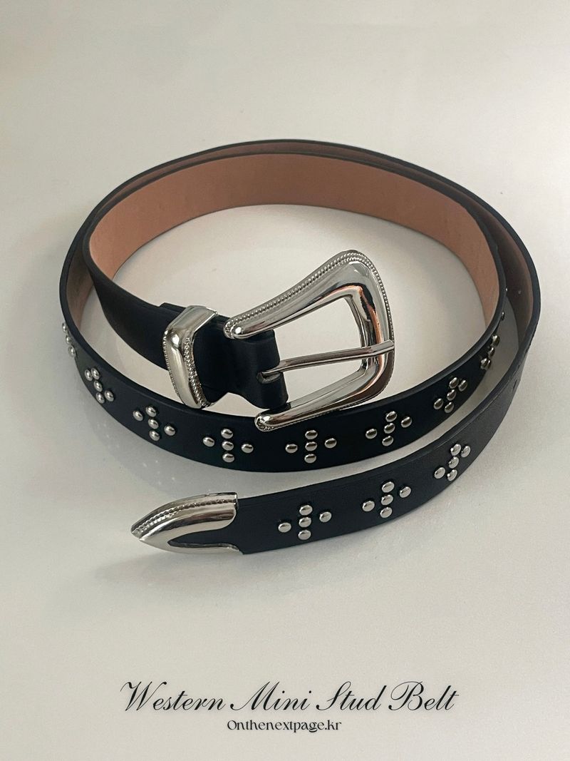 Western Mini Stud Belt