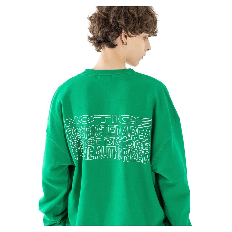 RESTRICTED AREA SWEAT SHIRTS MSHCR002-GR