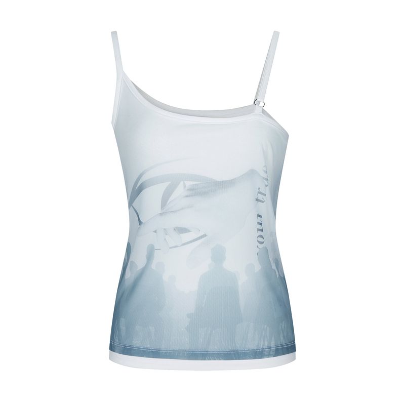 KATER(カーター)の「Grandstand Noodle Strap Top WHITE(Tops)」