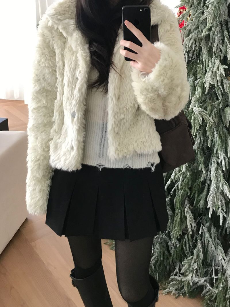 Ritz fur jacket (one color)
