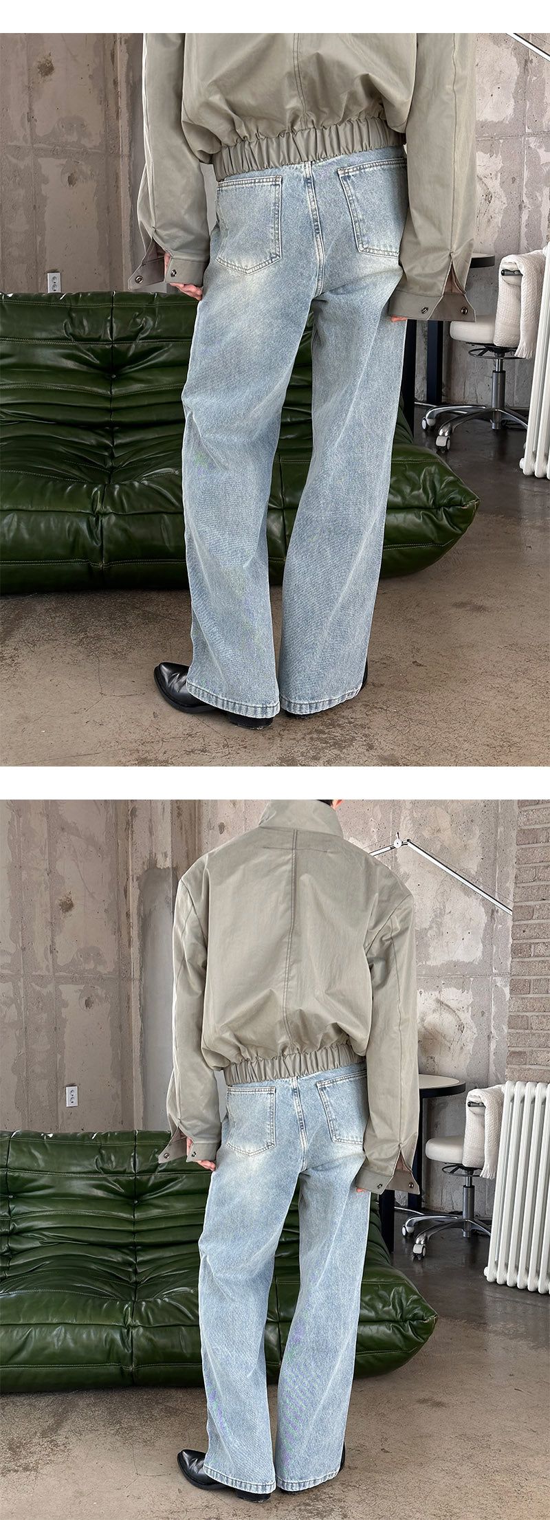  [S/S] Buff nylon blouson(3color)
