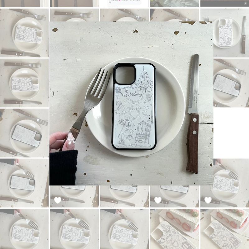 Princess's diary case (epoxy)