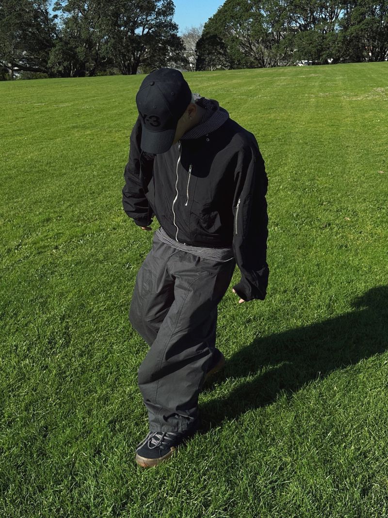  Ash MA-1 Shirring Jacket 3C