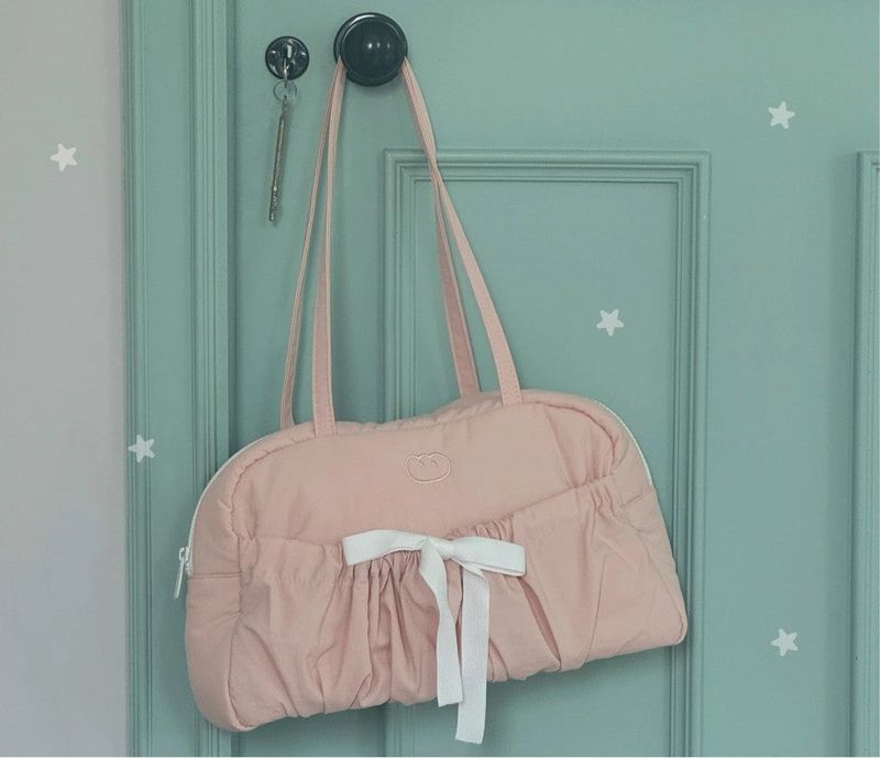 Ribbon Cloud Bag [Strawberry Milk]