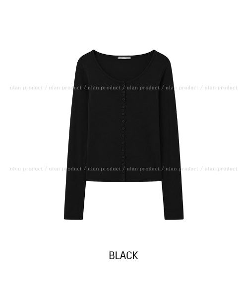 Lighty Tencel Button Cardigan