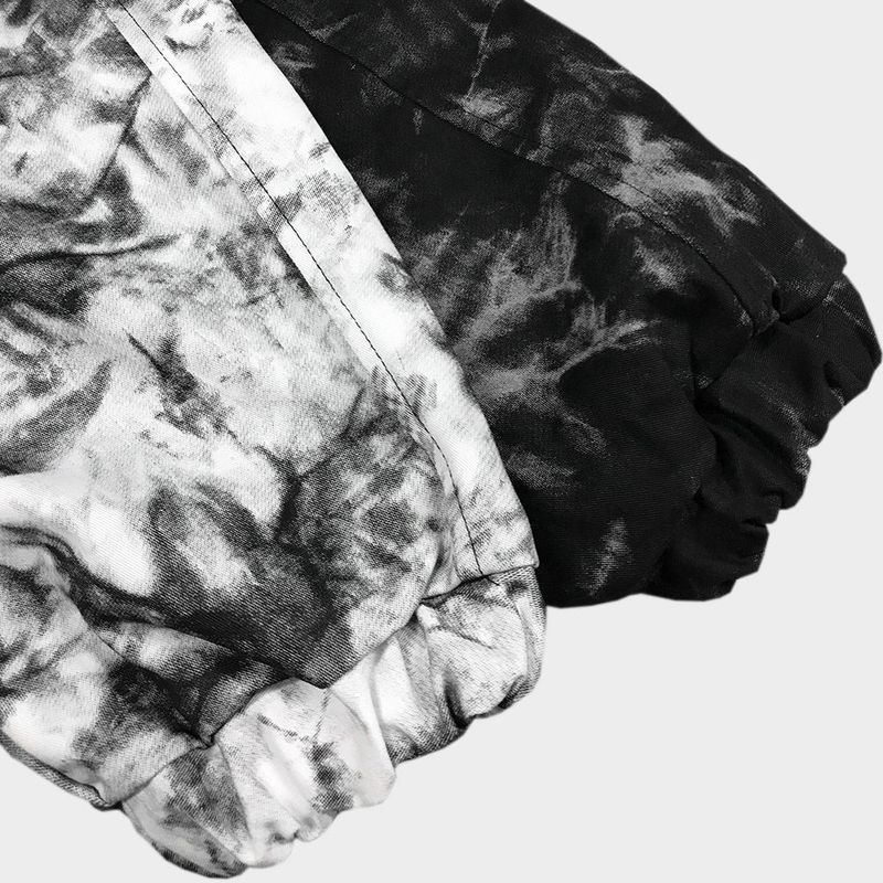 tie-dye crop jacket_white