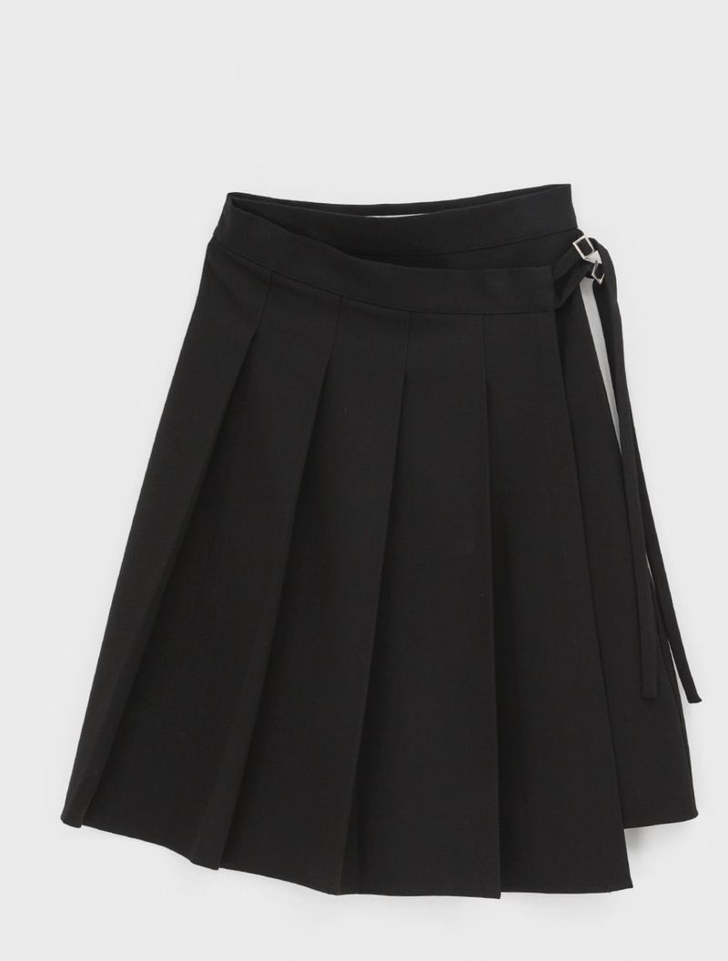[MADE] Problem Belted Wrap Skirt