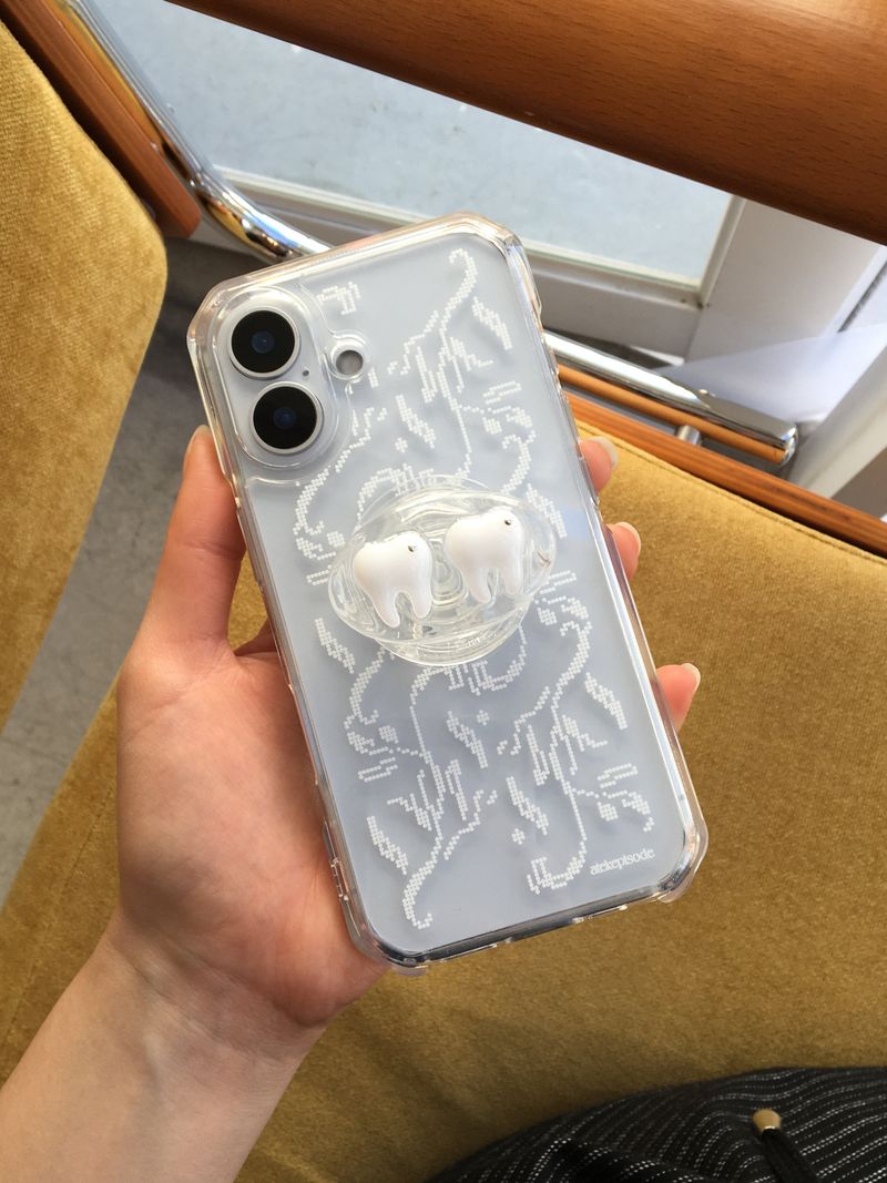 Flower Mosaic Jelly Hard Case