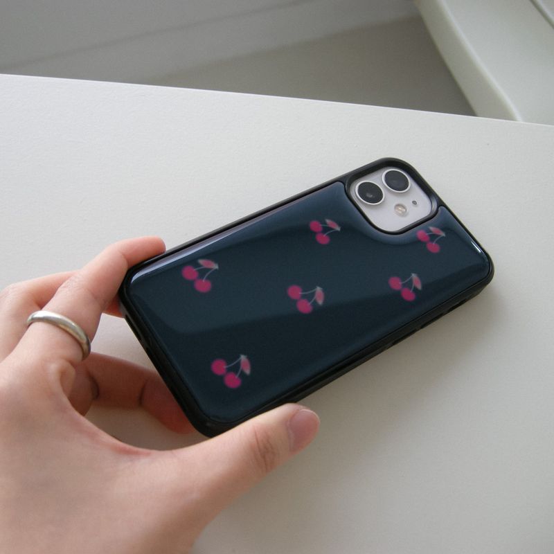 Blurry Cherry (epoxy bumper case)