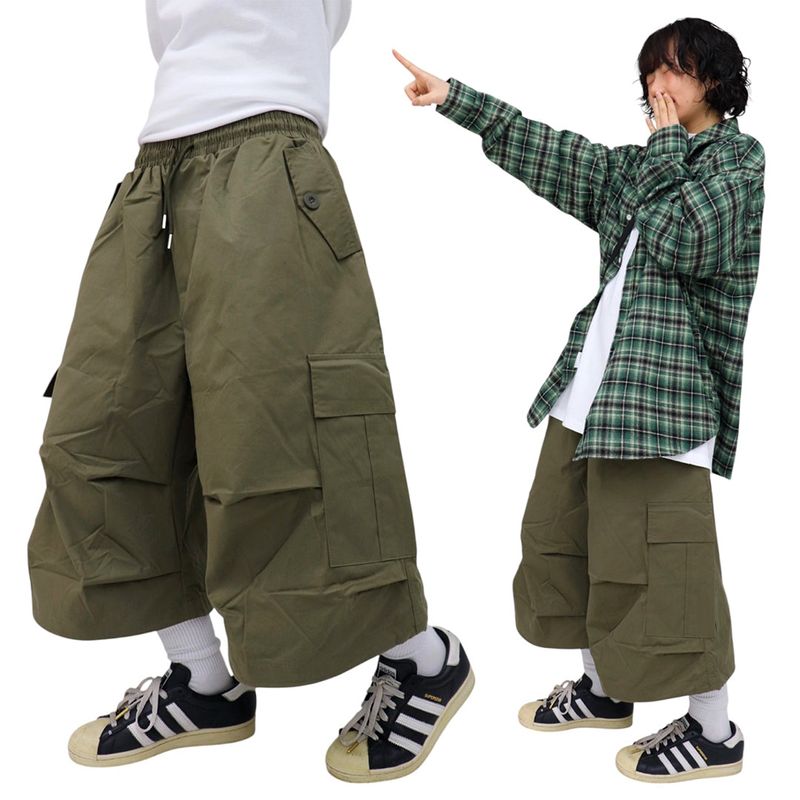 Vintage 8-Part Bermuda Cargo Pants
