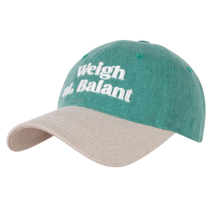 2-Tone Washed Ball Cap - Green