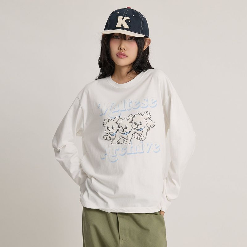 WaiKei(ワイケイ)の「マルチーズアーカイブ長袖Tシャツ VER.2(トップス)」