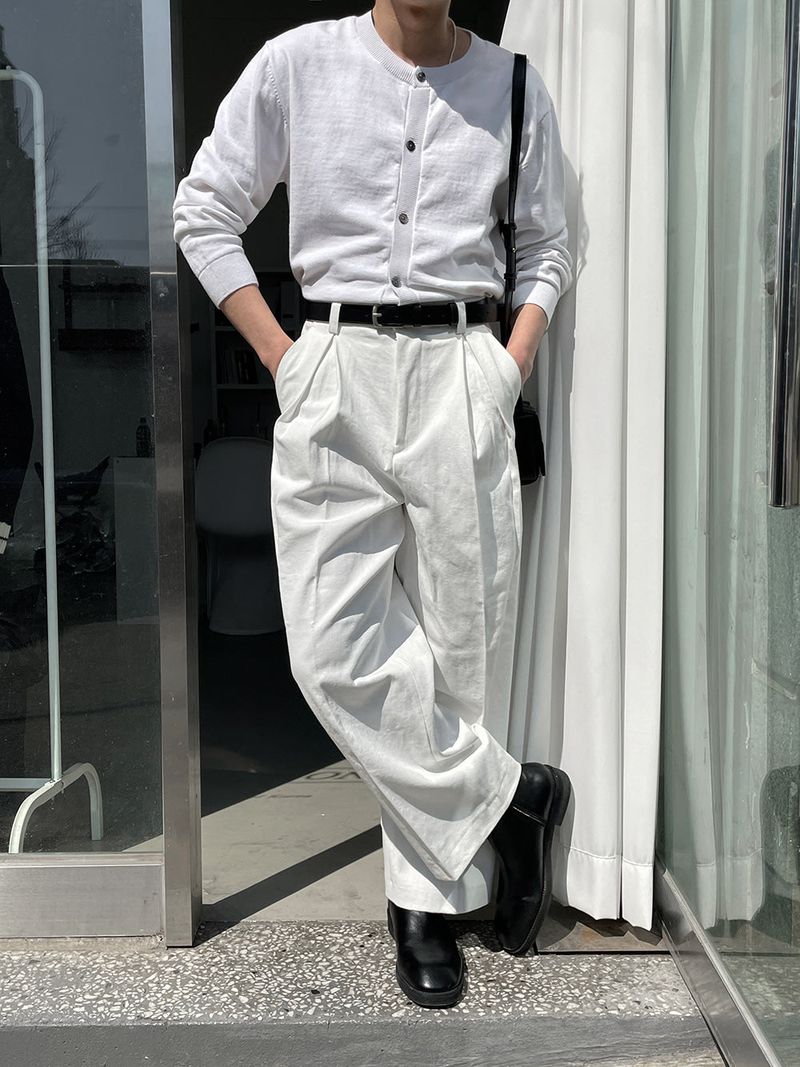 ASCLO（エジュクロ）の「ASCLO Reverse Tuck Cotton Pants (4color)（Pants）」