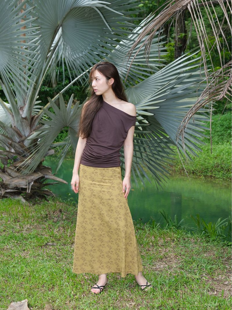 Soft Drape Sleeveless (Brown)