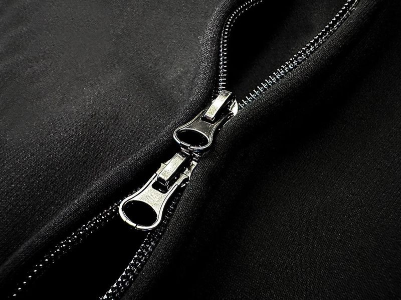 Bound Crop Hood Zip-Up