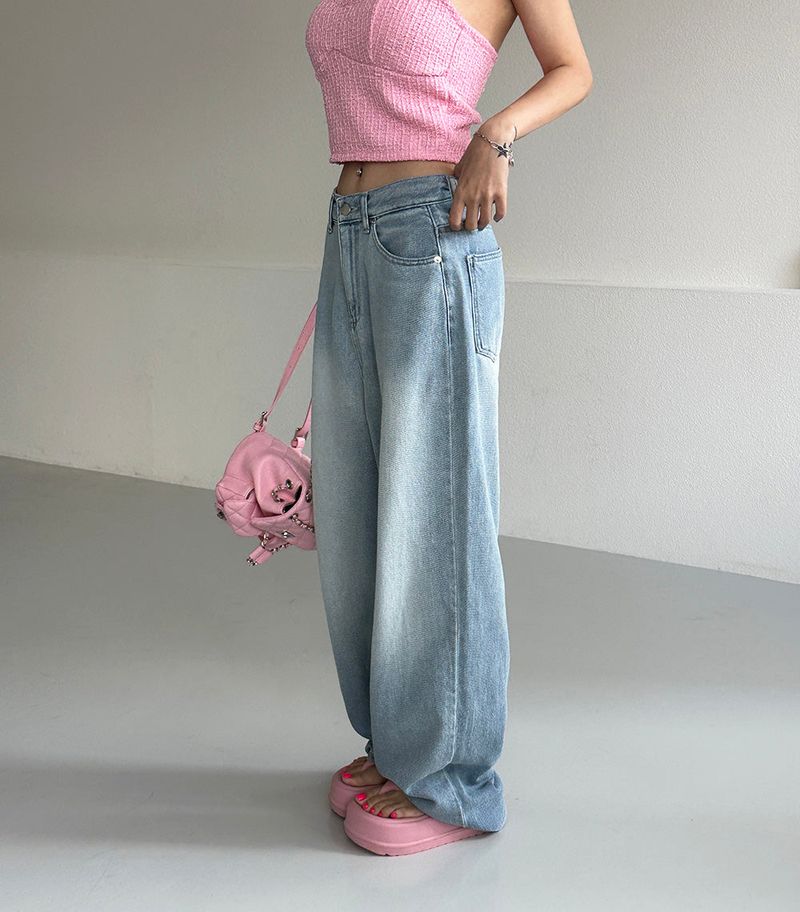 Fore Summer Light Blue Wide Pants