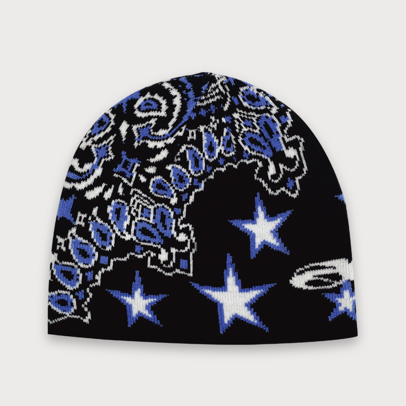 SOIF DRINK（ソイフ ドリンク）の「 PAISLEY STARRY BEANIE (BLK)（Hats）」
