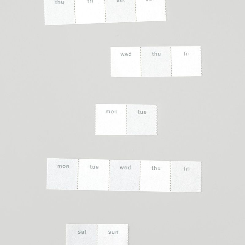 oab masking tape 056-059 set